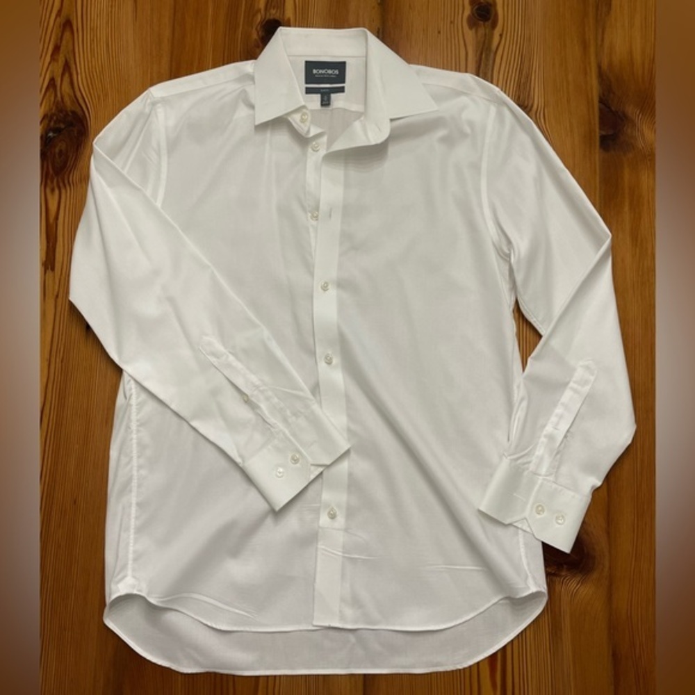 🔥 BONOBOS Swiss Performance Dress Shirt - Slim Fit